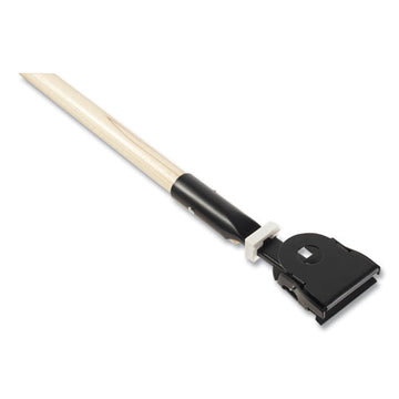 Rubbermaid® Commercial Snap-on Hardwood Dust Mop Handle, 1 1-2 Dia X 60, Natural freeshipping - TVN Wholesale